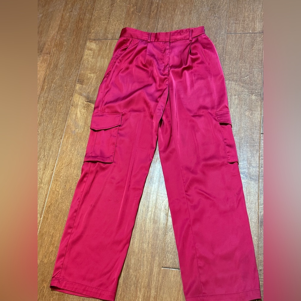 Satin Dynamite Cargo Pants